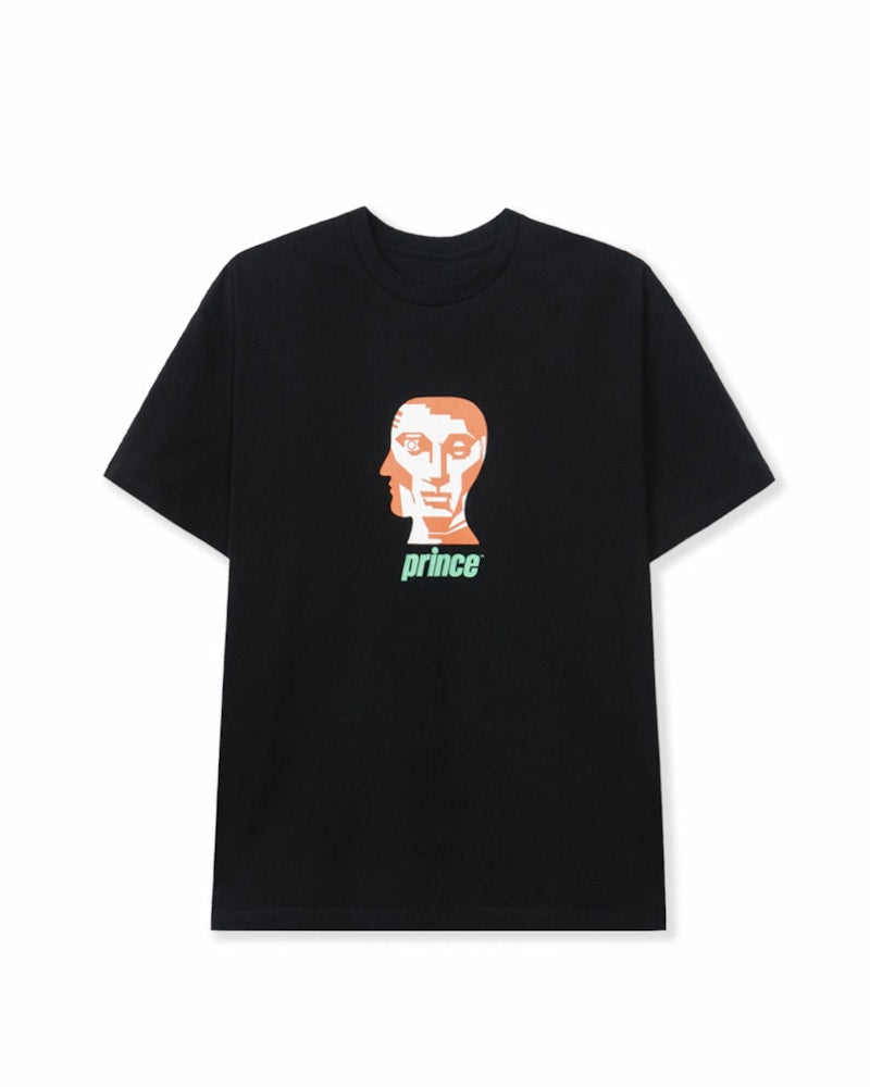 Brain Dead x Prince Ace Face T-shirt Black