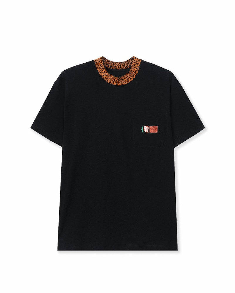 Brain Dead x Prince Contrast Ringer T-Shirt Black