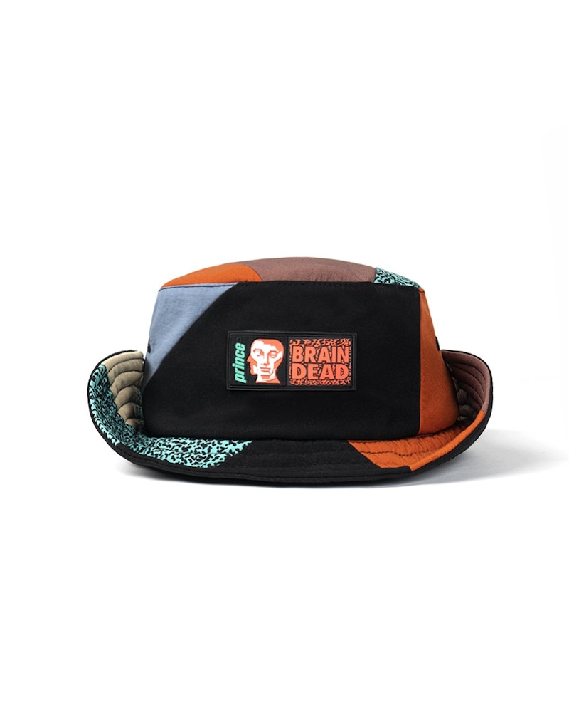 Brain Dead x Prince Pieced Bucket Hat Multi