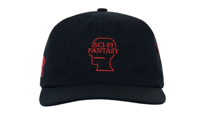 Brain Dead x Sci-Fi Fantasy Logo Lockup Hat Black