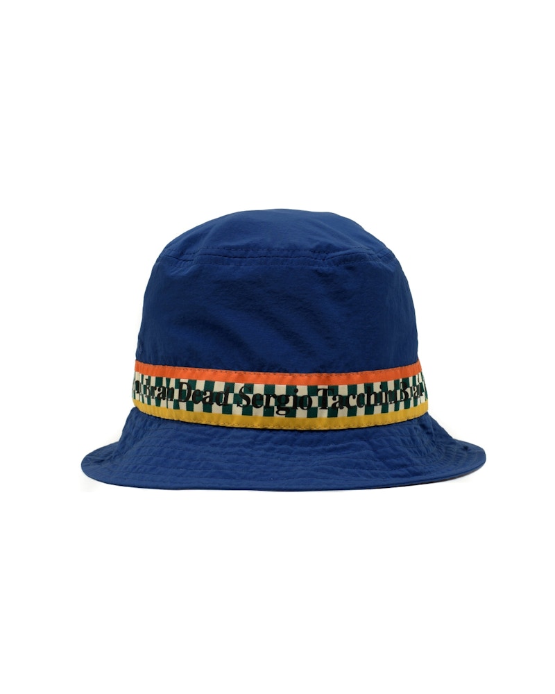 Brain Dead x Sergio Tacchini Bucket Hat BD Navy
