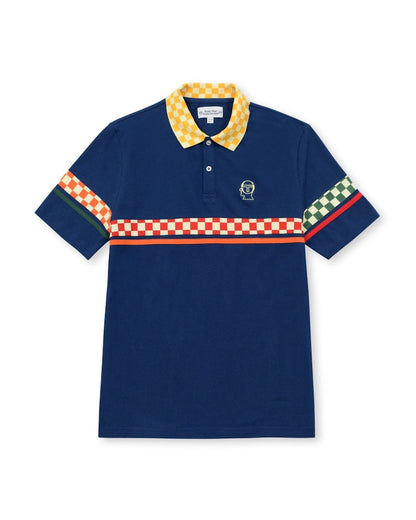Brain Dead x Sergio Tacchini Polo BD Navy