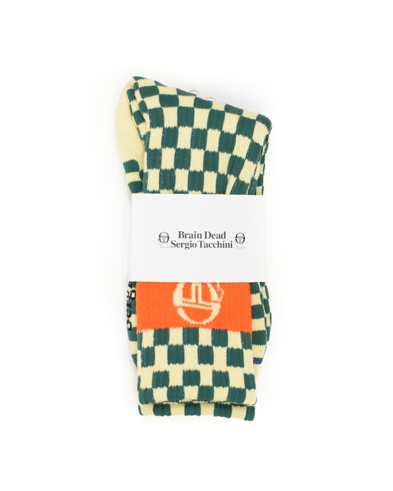 Brain Dead x Sergio Tacchini Socks Eden