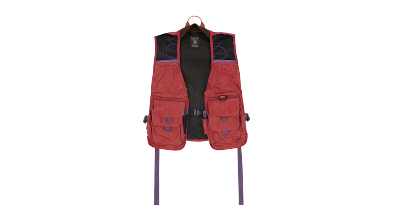 Brain Dead x South2 West8 Fishing Vest Pink