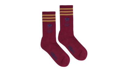 Brain Dead x adidas Socks Maroon