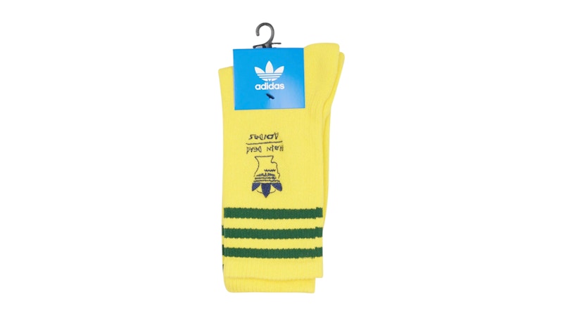 Brain Dead x adidas Socks Yellow