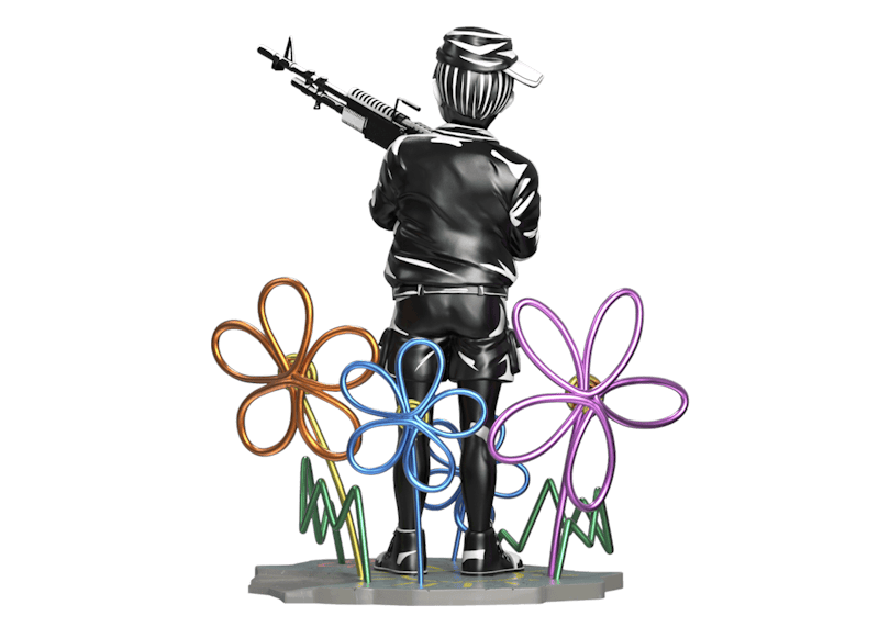Brandalised Mighty Jaxx Crayon Shooter Figure
