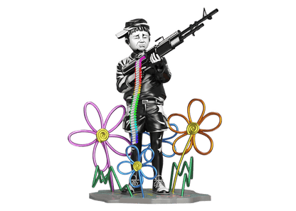Brandalised Mighty Jaxx Crayon Shooter Figure
