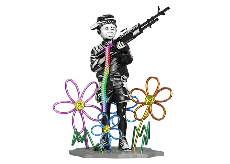 Brandalised Mighty Jaxx Crayon Shooter Figure