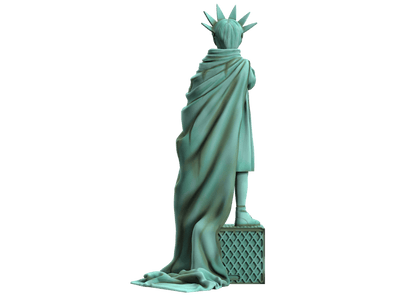 Brandalised Mighty Jaxx Liberty Girl Freedom Edition Figure
