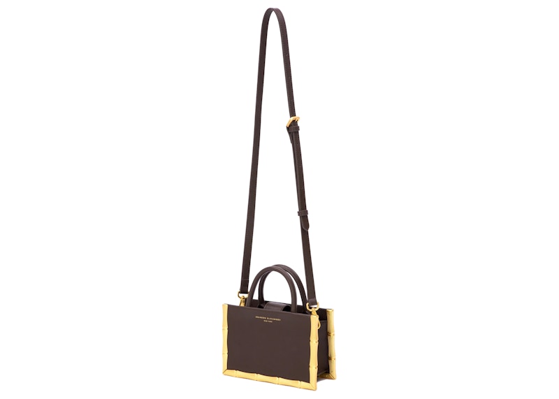Brandon Blackwood Bamboo B Tote Brown