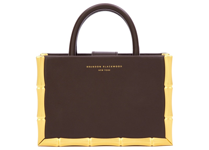 Brandon Blackwood Bamboo B Tote Brown