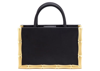 Brandon Blackwood Bamboo B Tote Bag Black