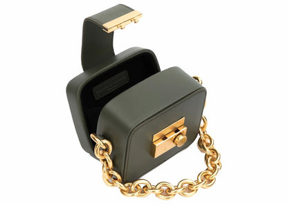 Brandon Blackwood Caro Buckle Bag Moss Green