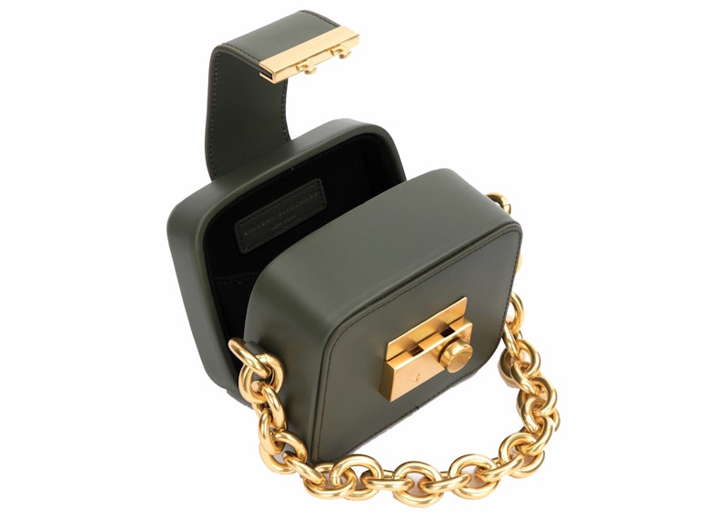 Brandon Blackwood Caro Buckle Bag Moss Green