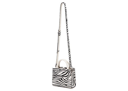 Brandon Blackwood Gina Mini Tote Ponyhair Zebra
