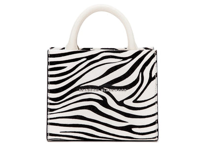 Brandon Blackwood Gina Mini Tote Ponyhair Zebra