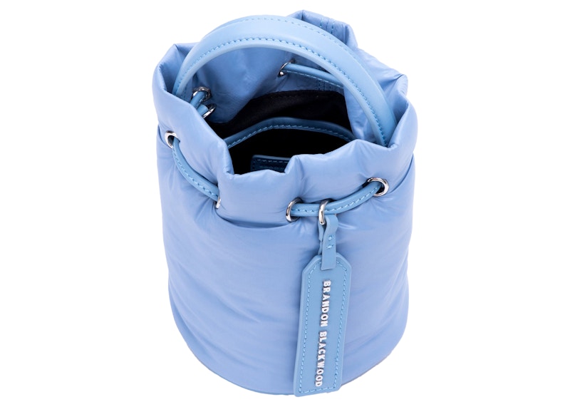 Brandon Blackwood Kamal Bucket Bag Puffer Baby Blue