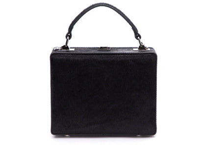 Brandon Blackwood Kendrick Trunk Black Ponyhair