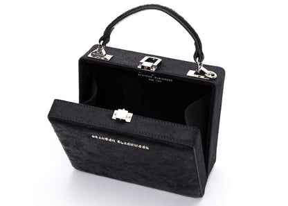 Brandon Blackwood Kendrick Trunk Black Ponyhair