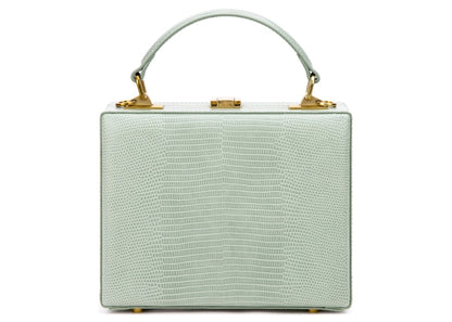 Brandon Blackwood Kendrick Trunk Embossed Green Lizard
