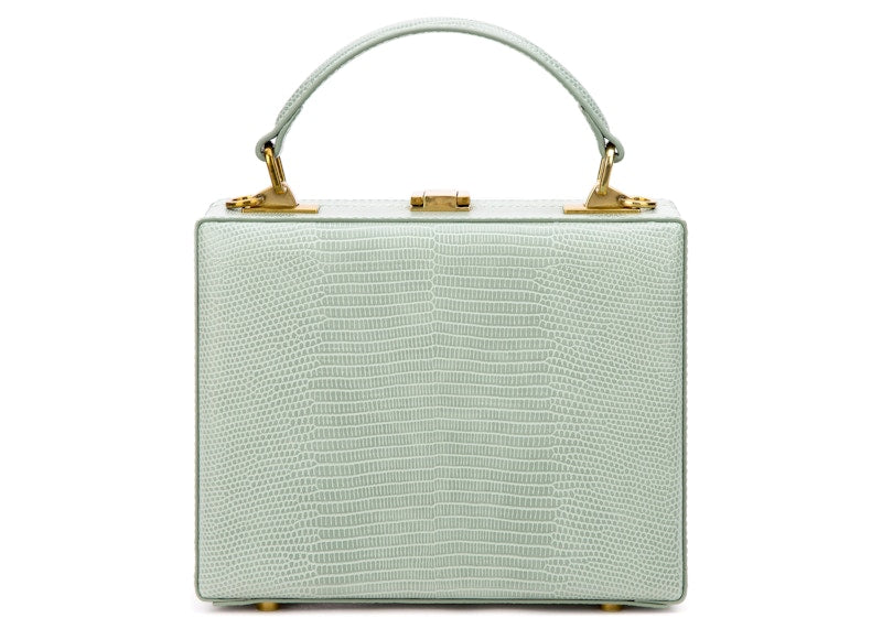 Brandon Blackwood Kendrick Trunk Embossed Green Lizard