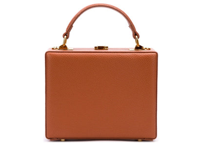 Brandon Blackwood Kendrick Trunk Gold-tone Chocolate Brown