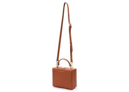Brandon Blackwood Kendrick Trunk Gold-tone Chocolate Brown
