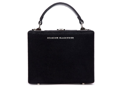 Brandon Blackwood Kendrick Trunk Ponyhair Black