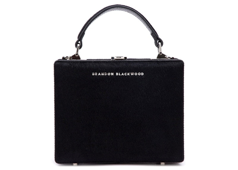 Brandon Blackwood Kendrick Trunk Ponyhair Black