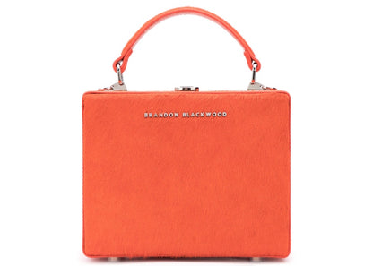 Brandon Blackwood Kendrick Trunk Ponyhair Burnt Orange