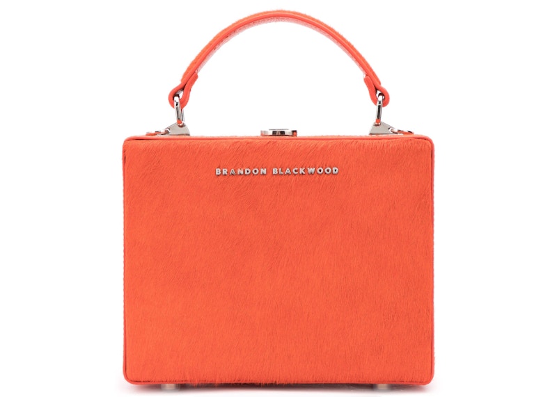 Brandon Blackwood Kendrick Trunk Ponyhair Burnt Orange
