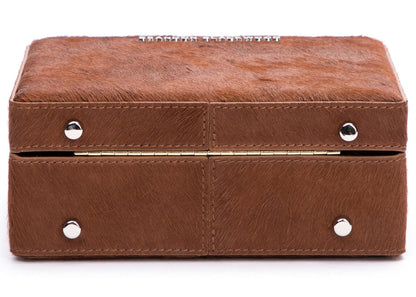 Brandon Blackwood Kendrick Trunk Ponyhair Chocolate Brown