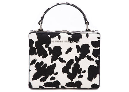 Brandon Blackwood Kendrick Trunk Ponyhair Cow Print