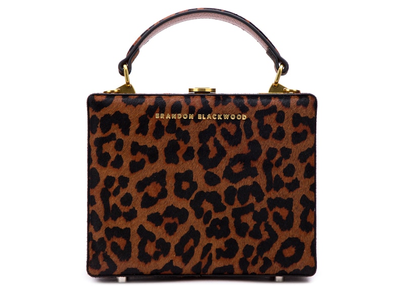 Brandon Blackwood Kendrick Trunk Ponyhair Leopard