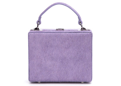 Brandon Blackwood Kendrick Trunk Purple Ponyhair