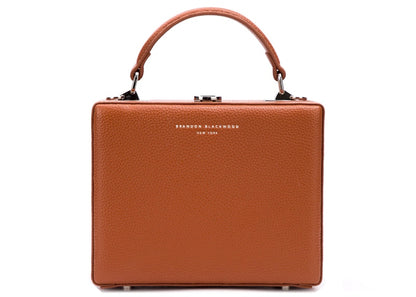 Brandon Blackwood Kendrick Trunk Silver-tone Chocolate Brown