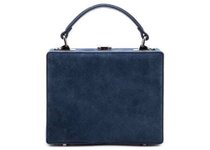 Brandon Blackwood Kendrick Trunk Suede Navy Blue