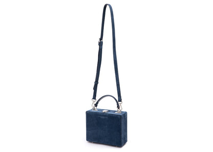 Brandon Blackwood Kendrick Trunk Suede Navy Blue