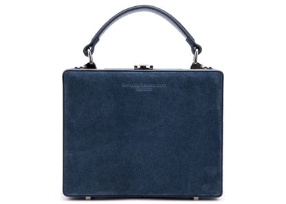Brandon Blackwood Kendrick Trunk Suede Navy Blue