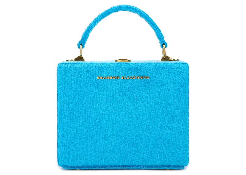 Brandon Blackwood Kendrick Trunk Terrycloth Aqua Blue