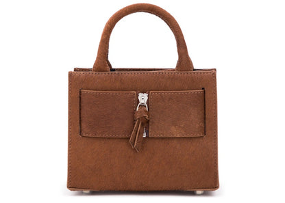 Brandon Blackwood Kuei Bag Brown Ponyhair