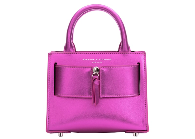 Brandon Blackwood Kuei Bag Metallic Hot Pink