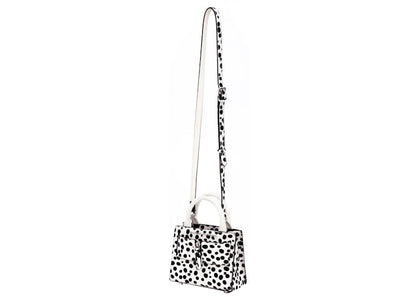 Brandon Blackwood Kuei Bag Ponyhair Dalmatian Print