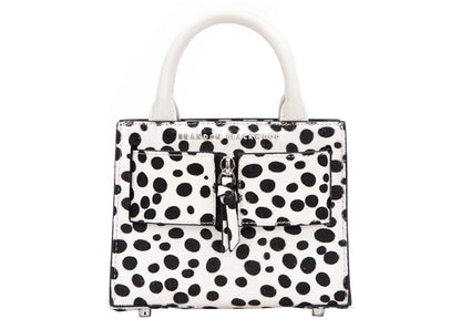 Brandon Blackwood Kuei Bag Ponyhair Dalmatian Print