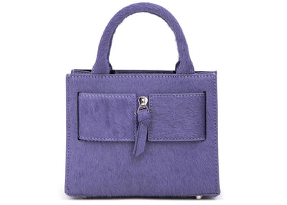 Brandon Blackwood Kuei Bag Purple Ponyhair