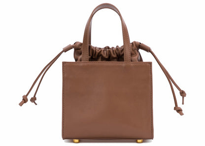 Brandon Blackwood Laura Mini Tote Dark Brown