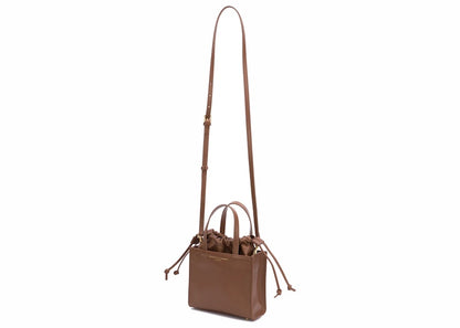 Brandon Blackwood Laura Mini Tote Dark Brown