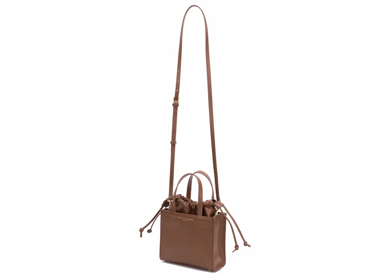 Brandon Blackwood Laura Mini Tote Dark Brown