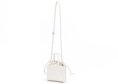 Brandon Blackwood Laura Mini Tote White